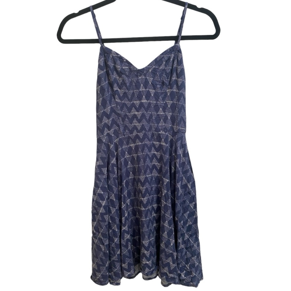 Aeropostale Dress size‎ XS, Blue Patterned print